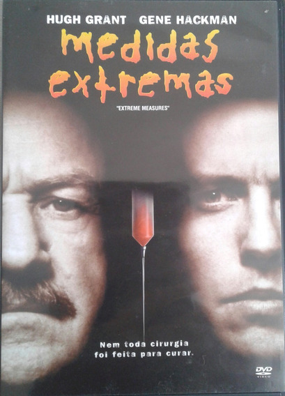 cerrar brindis Magnético Dvd - Medidas Extremas - Hugh Grant / Gene Hackman | MercadoLivre