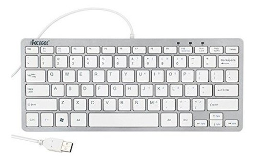 Teclado Súper Delgado Compacto Para Computadora Portátil