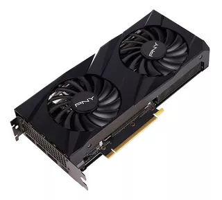 Tarjeta de video Nvidia PNY VERTO GeForce RTX 30 Series RTX 3060 VCG306012DFBPB1 Dual Fan Edition 12GB