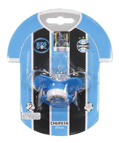 Chupeta Grêmio Borboleta Orto S2 Kids Gol