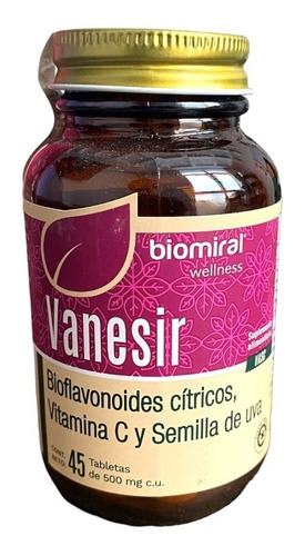 Vanesir Vitamina C Y Semillas De Uva 45 Tabs