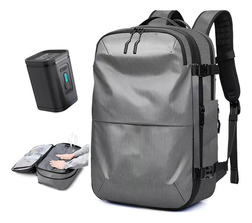 Mochila De Viaje Antirrobo De Compresión Al Vacío.