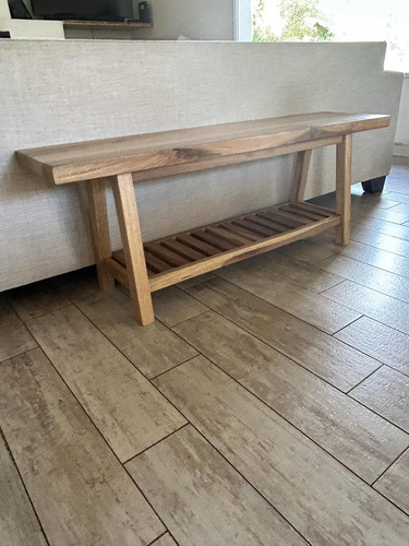 Pie De Cama, Sillón De Madera Petiribi