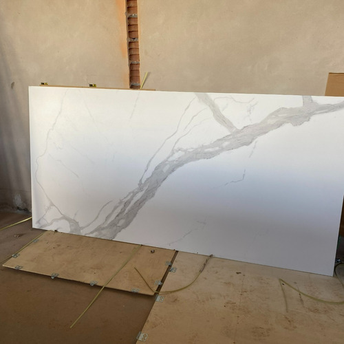 Porcelanato Calacata Branco Acetinado De Luxo Grande