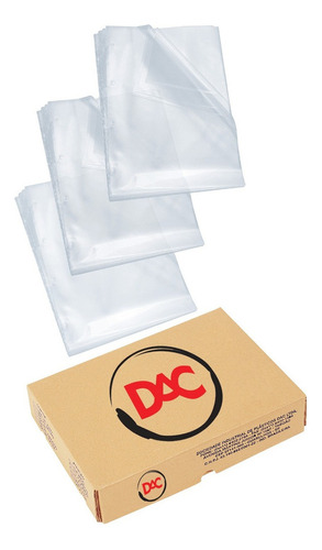 Plastico Para Pasta Medio 4 Furos Dac 600 Plasticos