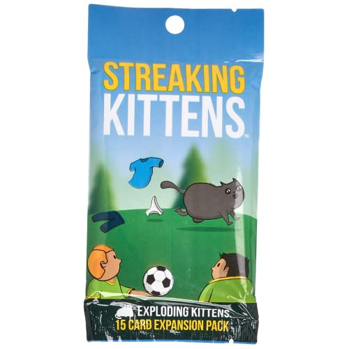 Paquete De Expansión Streaking Kittens - 15 Cartas - Eleva 