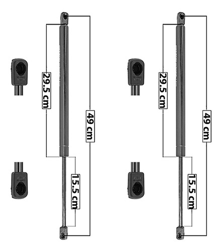 Par Amortiguadores 5ta Puerta Spart Nissan Pathfinder 2006