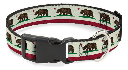 Buckle-down 13  18  California Bandera Weathered De Plastic