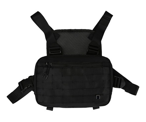 Chaleco Utilitario, Bulto De Pecho Morral Tactico Hiphop