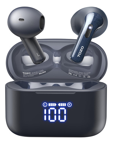 Audífonos Inalámbricos Tozo T21 Con Bluetooth Azul