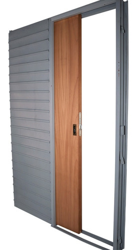Puerta Corrediza Embutir Cedro 90 Tabique 15 M.ch.18