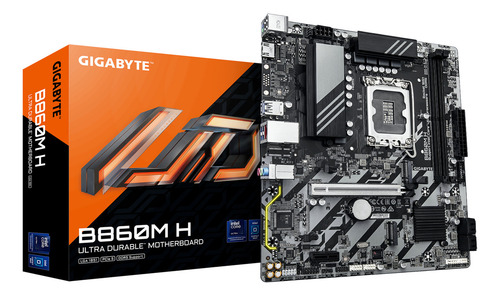 Mother Gigabyte B860m H Socket 1851 Color Negro