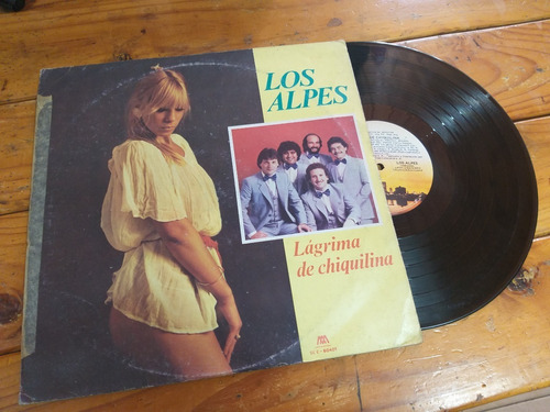 Los Alpes Lagrima De Chiquilina Vinilo Lp 87 Cumbia Tropical