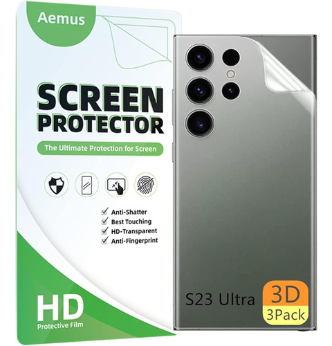 Compatible Con Aemus Para Samsung Galaxy S23 Ultra Protector