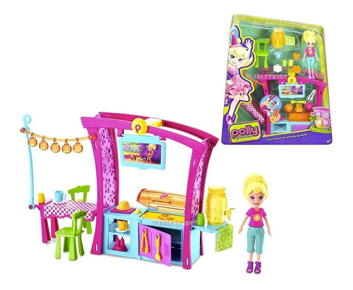 Polly Pocket Parilla De Polly Original Mattel Scarlet Kids