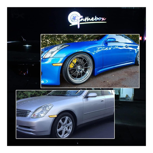 Gtinthebox Para Infiniti G35 2d Coupé Reductor Lateral Clara