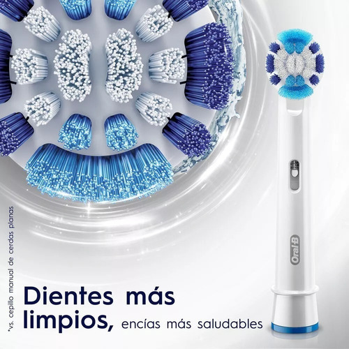 Imagen 3 de 6 de Cabezales de repuesto para Cepillo de Dientes Oral-B Precision Clean pack de 4
