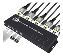 Comprar Switch Kvm 4 Puertos Usb Monitor Teclado Mouse Pc Megan Tech