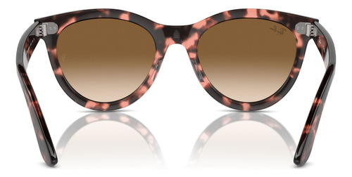 Lentes De Sol Wayfarer Way Rosado Havana Degradé Ray-ban