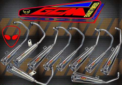 Escape Deportivo Gcm Yumbo Gts 2 - Tipo Gemoto