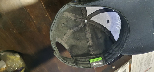 Imagen 3 de 3 de Gorra Original Kawasaki Logo 3g Negro - Ajustable