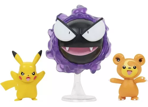 Boneco Pokémon Gengar - Sunny Brinquedos