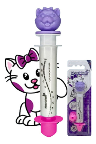 Seringa Para Lavagem Nasal Gato 10ml Nosewash