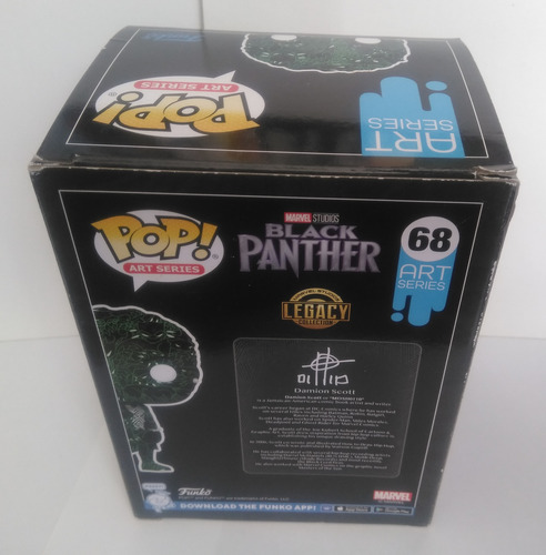 Funko Pop Lote Black Panther Art Series Shuri #69, Nakia #68 (Usado)