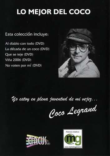 Lo Mejor Del Coco - La Decada De Un Coco - Dvd Original