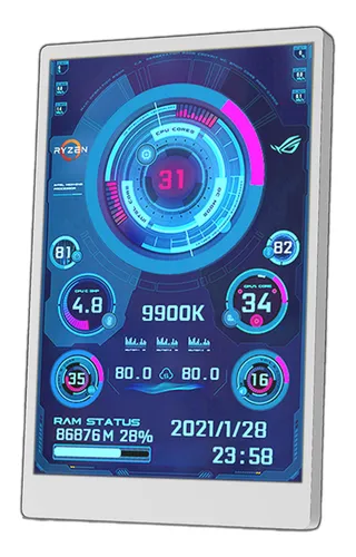 comprar Monitor Ips De Pantalla Secundaria Aida64 Tipo C, Pantalla U