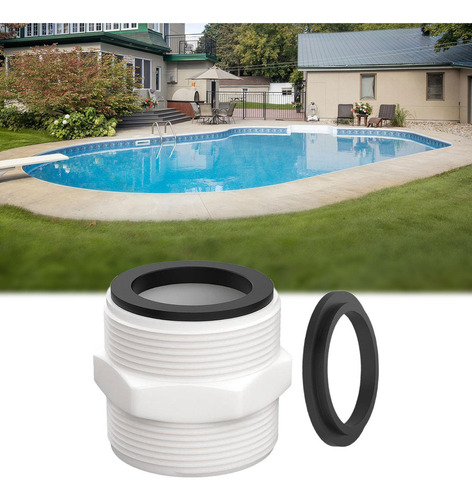 Adaptador De Manguera De Piscina 1,5,1 1/2 Adaptador Macho