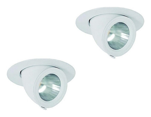 Paq De 2 Lámparas De Plafón 8.8w 30k Blanco Dimeables Magg