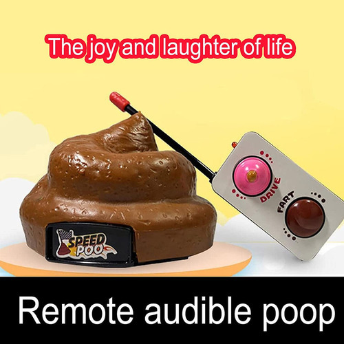 Fidget Spinner Genérica Fake Poop Joke Toy Con 1 Rulemanes