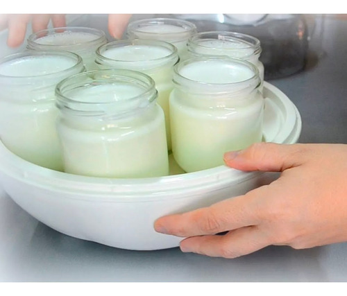 Imagen 5 de 8 de Yogurtera Daewoo Fabrica De Yogurt Ym6716 7 Jarritos Premium