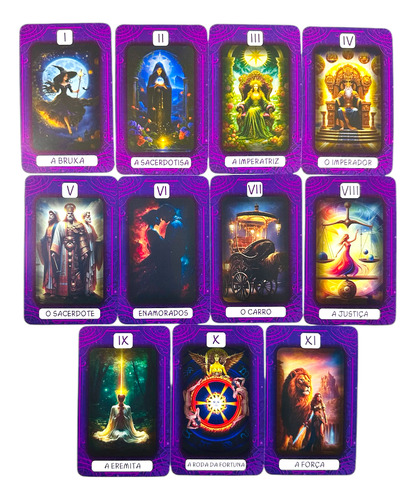 Tarô Das Bruxas 22 Cartas E Manual