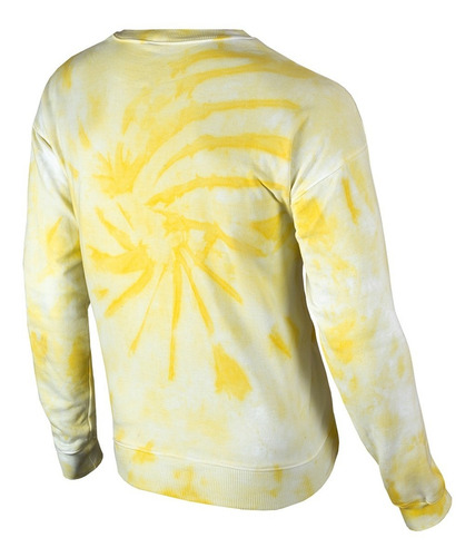 Sudadera Unisex Capucha Hoodie Moda Cómoda Tie-dye Yellowhe