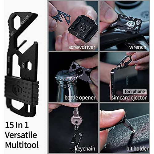 Mdt001 Multiherramienta 15 En 1 Para Camping Multifunción