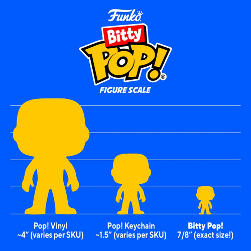 Miniboneco Funko Bitty Pop! Tartarugas Ninja Teenage Mutant