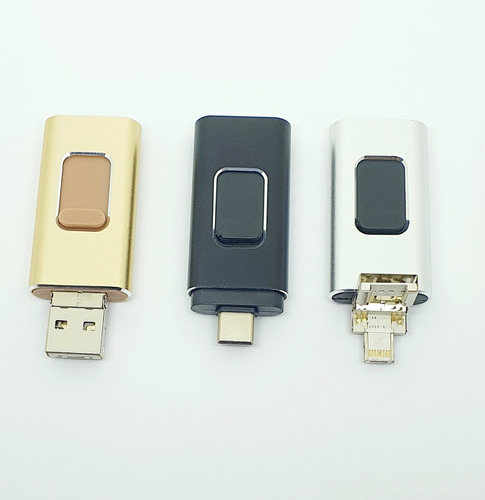 Flash Drive 4 En 1 Pendrive Para Celular Y Pc. 32gb