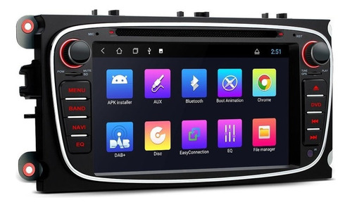 Android 10 Ford Focus 2008-2011 Dvd Gps Carplay Bluetooth Hd