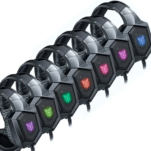 Diadema Gamer Onikuma K8 Flexible 3,5mm Para Pc, Ps4, Xbox