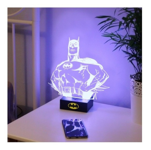 Imagen 3 de 4 de Lámpara Batman Héroe