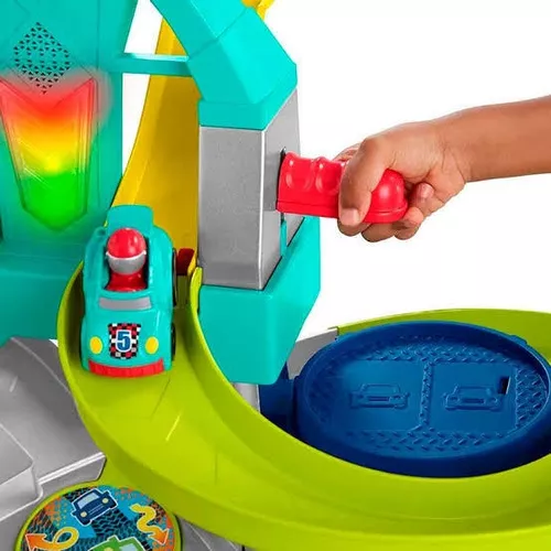 Pista de Lançamento e Loops Fisher price - brincandoteca