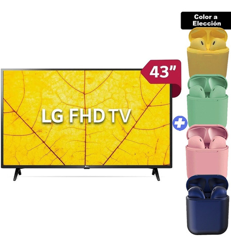 Smart Tv LG 43' Fullhd Nuevo Modelo 43lm6300 Wifi + Au Inalá