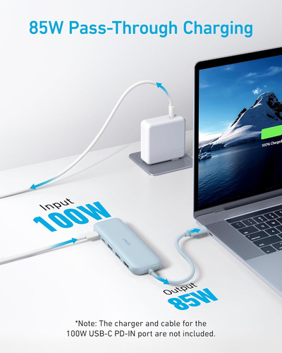 Anker 332 Usb-c Hub (5 En 1) Con Pantalla Hdmi 4k, 5gbps ...