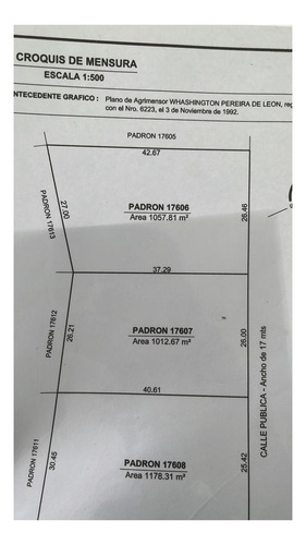 Imagen 17 de 17 de Terreno En Venta En La Barra