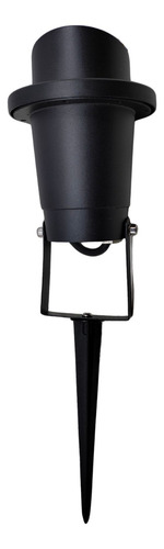 Luminaria P/ Jardín 2en1 Empotrable O Estaca Gu10 7w Calido