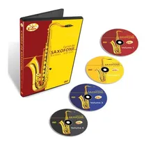 Comprar Coleção Curso De Saxofone Em 4 Dvds - Edon- Original