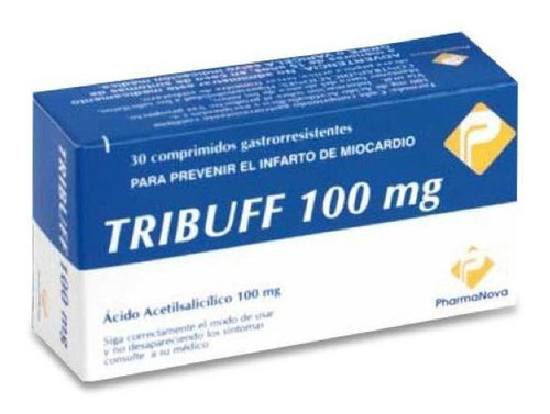 Tribuff 100 Mg 60 Comprimidos | Ácido Acetilsalicílico