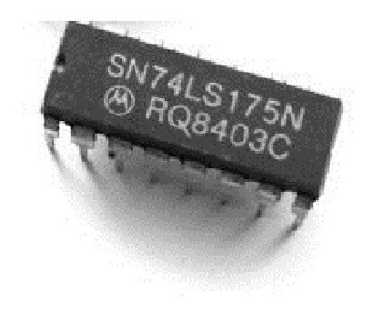 Circuito Integrado Flip-flop Tipo D 74ls175